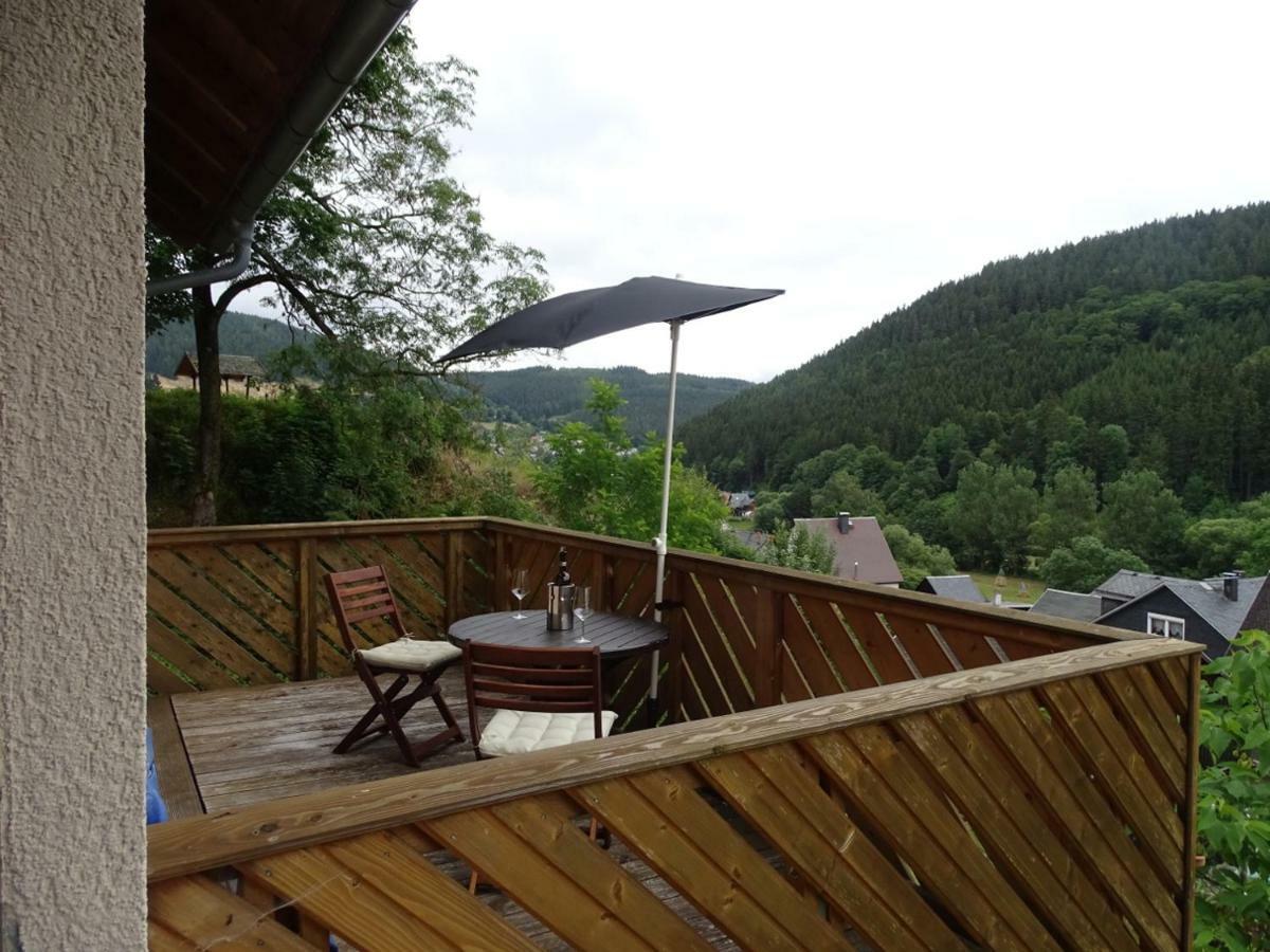 Ferienwohnung Am Berggrabenweg Ilmenau Exterior foto