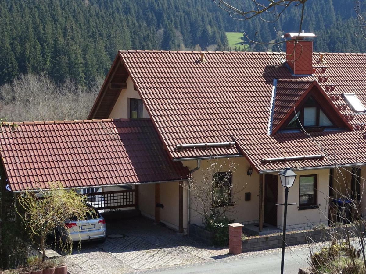 Ferienwohnung Am Berggrabenweg Ilmenau Exterior foto